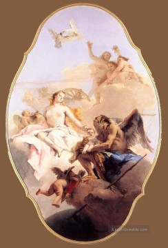  battista - Eine Allegorie mit Venus und Zeit Giovanni Battista Tiepolo